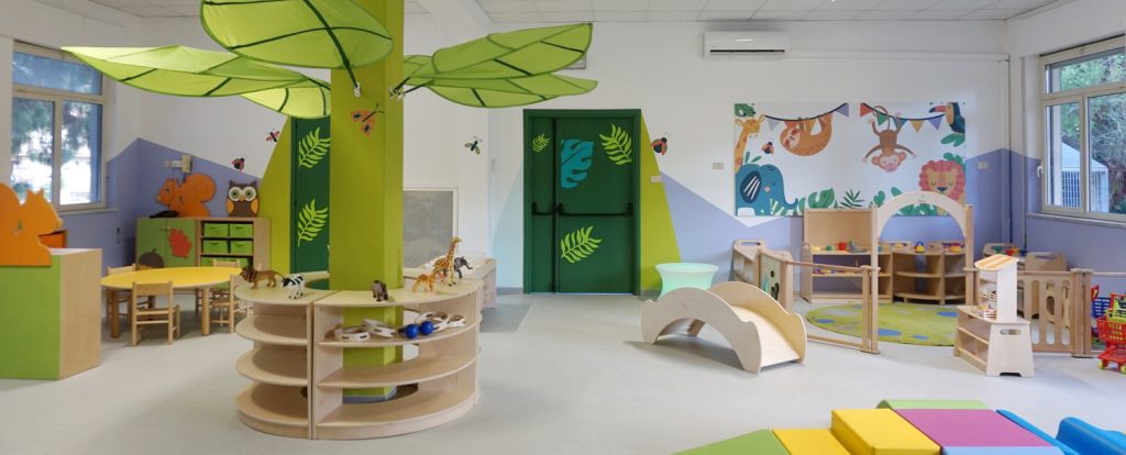spazi educativi del nido come microcosmo urbano