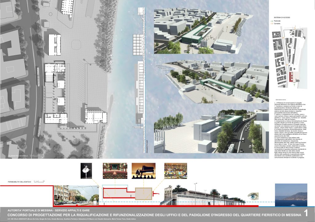 progetto di riqualificazione fra città e mare
